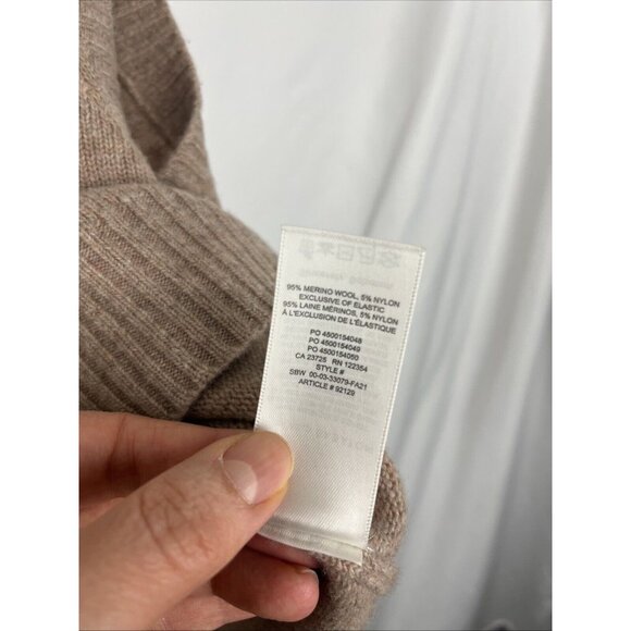 Aritzia The Group Babaton Merino Wool Beige Vest Womens Size XS - Picture 4 of 8